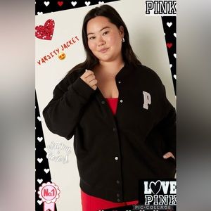 Victoria's Secret Pink Varsity Jacket Large
Oversized Campus VS oversized Coat